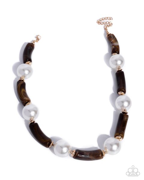 COMING SOON Paparazzi Malibu Memory - Brown Necklace