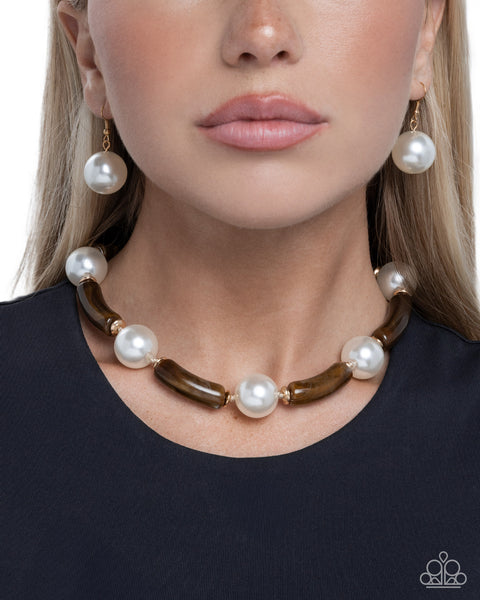 COMING SOON Paparazzi Malibu Memory - Brown Necklace