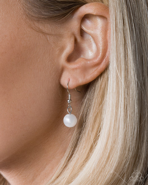 Malibu Mosaic - White Necklace