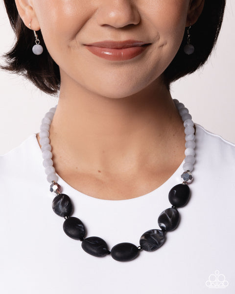 COMING SOON Paparazzi 
Introspective Ideal - Black Necklace