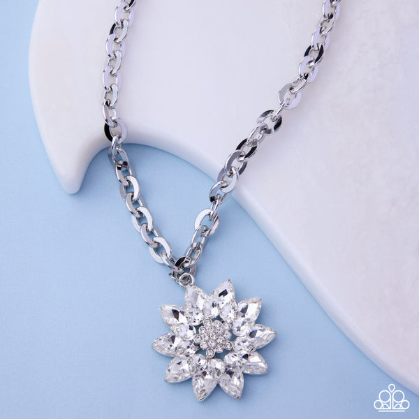 COMING SOON Paparazzi 
Glamorous Garden - White Necklace