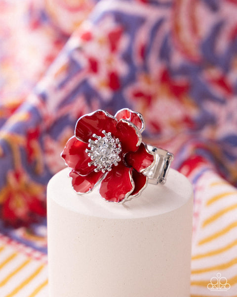 Paparazzi Poppy Power - Red Ring