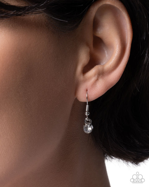 COMING SOON Paparazzi Faithful Flair - White Cross Necklace