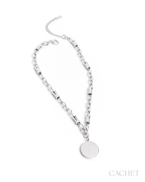 Paparazzi Extravertie - Rhodium Necklace