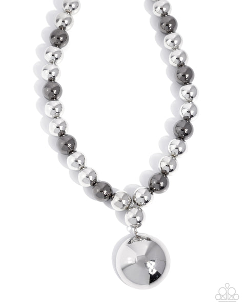 Paparazzi Taking A Shine To - Silver Necklace