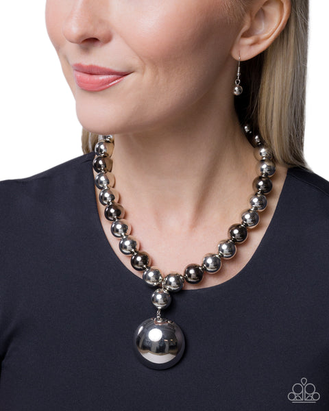 Paparazzi Taking A Shine To - Silver Necklace