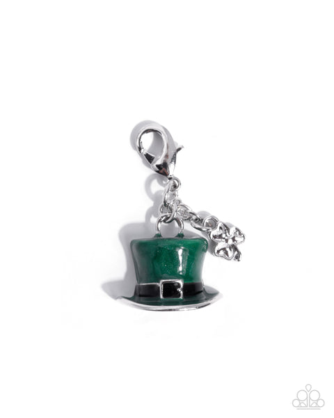 Paparazzi Shamrock Season - Green Charm
