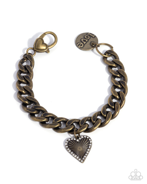 Paparazzi Majestic Matchmaker Charm Brass Bracelet