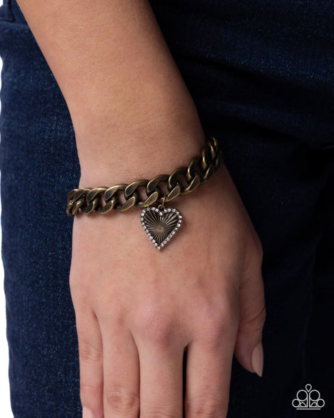 Paparazzi Majestic Matchmaker Charm Brass Bracelet