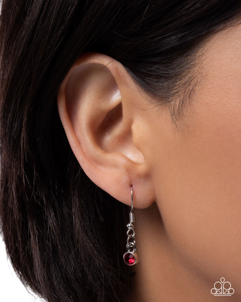 COMING SOON Paparazzi Scattered Spell - Red Necklace