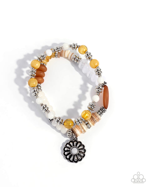 COMING SOON Paparazzi Iconic Introduction - White Bracelet