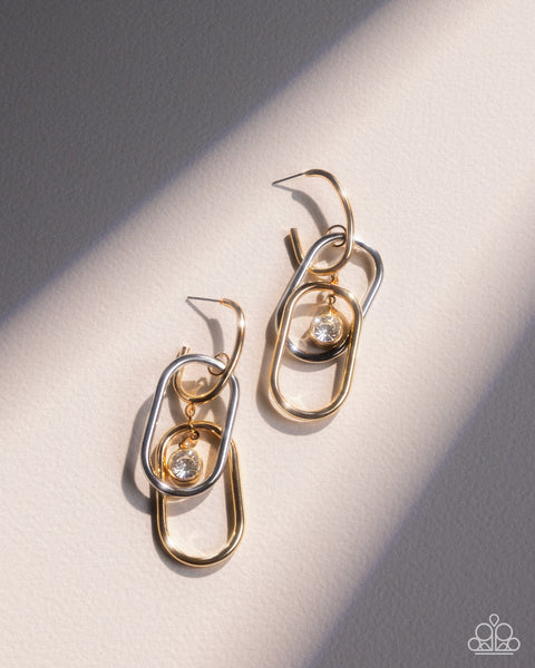 Paparazzi Luminescent Legato - Multi Earrings