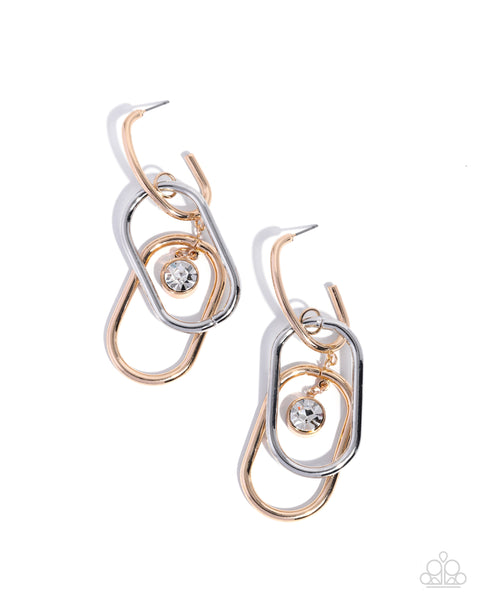 Paparazzi Luminescent Legato - Multi Earrings