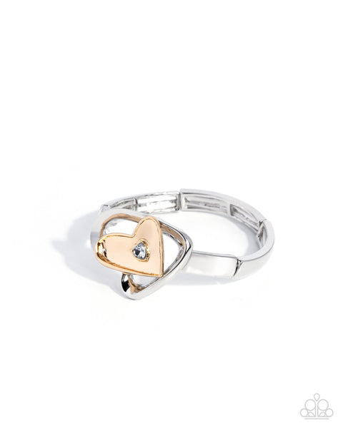Paparazzi Heartfelt Help - Blue Bracelet
