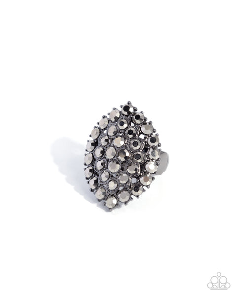 Paparazzi Private Polish - Black Ring