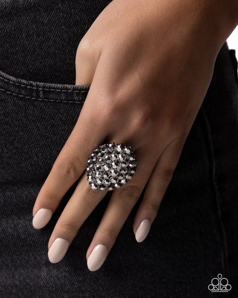Paparazzi Private Polish - Black Ring