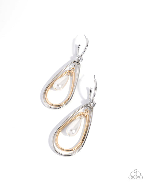 COMING SOON Paparazzi 
Colorful Composition Pearl Multi Earrings