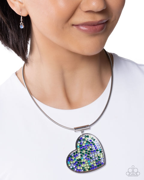 COMING SOON Paparazzi Radiant Restraint - Green Necklace