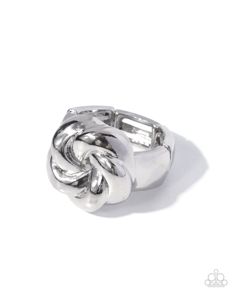COMING SOON Paparazzi Spiraling Spectrum - Silver Ring