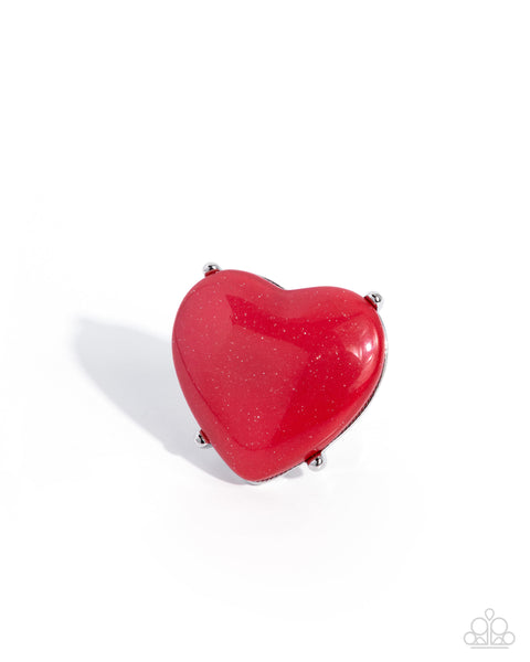 COMING SOON Paparazzi Heartfelt Hallmark - Red Ring