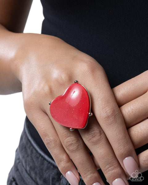 COMING SOON Paparazzi Heartfelt Hallmark - Red Ring