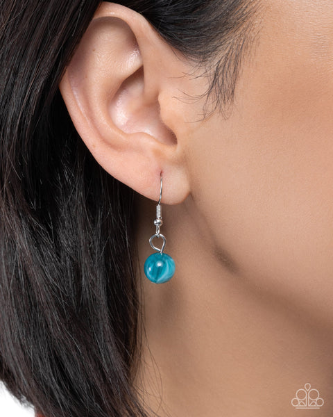 Paparazzi Colorful Contact - Blue Necklace