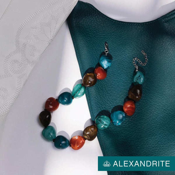 Paparazzi Colorful Contact - Blue Necklace