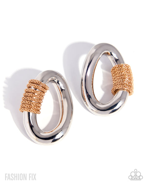 COMING SOON Paparazzi 
Prized Power - Multi Earrings