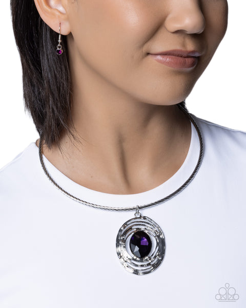 COMING SOON Paparazzi 
Fashionable Find - Purple Necklace