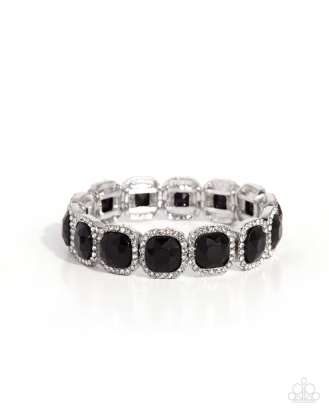 COMING SOON Paparazzi 
Merry SHOW Round - Black Bracelet