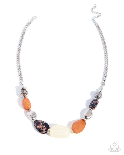 Paparazzi Roped in Rusticity - Black Necklace