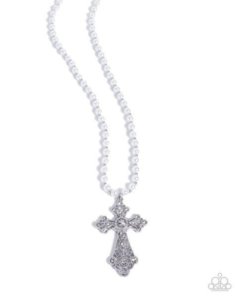 COMING SOON Paparazzi 
Celestial Combo - White Necklace