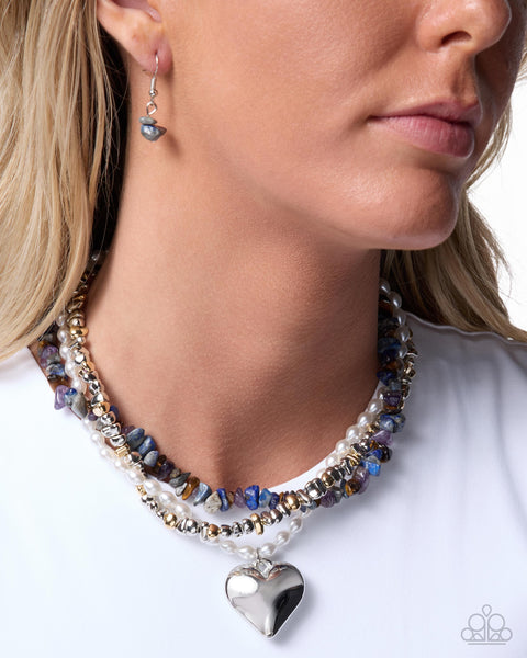 COMING SOON Paparazzi 
Significant Strands - Blue Necklace