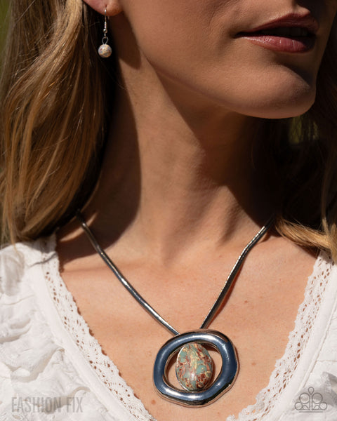 COMING SOON Paparazzi Refined Artisan Necklace & Serene Showcase Earrings Multi Set