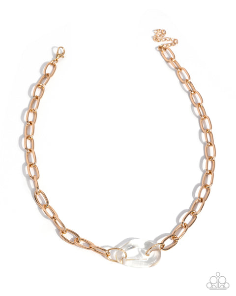 Paparazzi Here for the Refinement - Gold Necklace