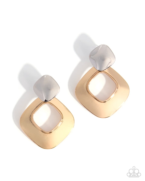 COMING SOON Paparazzi 
City Control - Multi Earrings