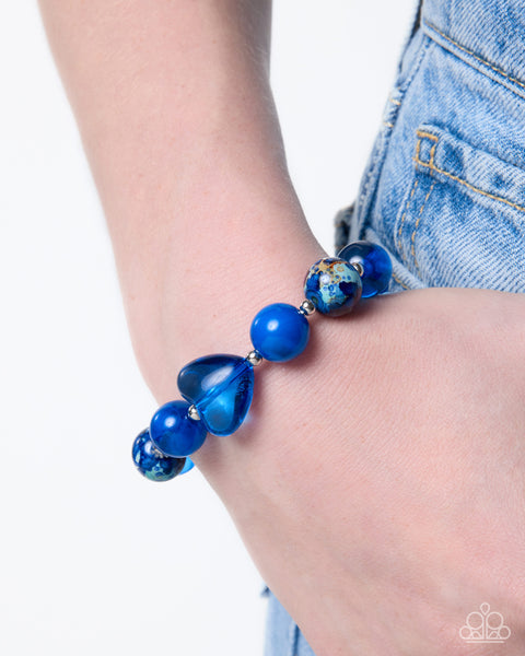 COMING SOON Paparazzi STONY Ovation - Blue Bracelet