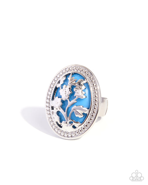 COMING SOON Paparazzi Poised Portrait - Blue Ring