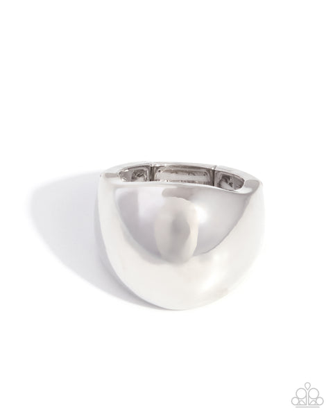 COMING SOON Paparazzi 
Intense Instinct - Silver Ring