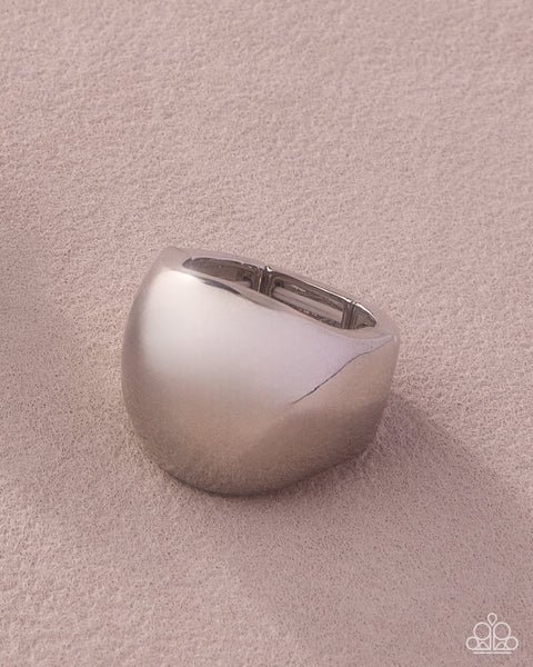 COMING SOON Paparazzi 
Intense Instinct - Silver Ring