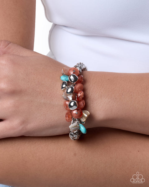 COMING SOON Paparazzi 
Bountiful Beads - Blue Bracelet