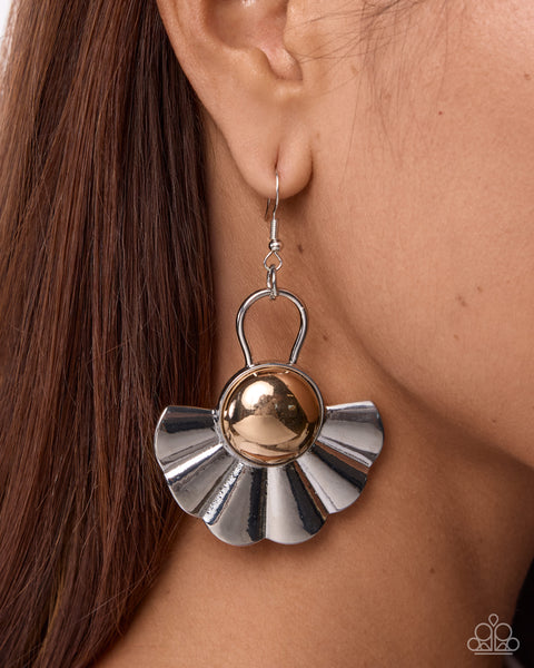Paparazzi Adorable Acknowledgment - Silver Earrings