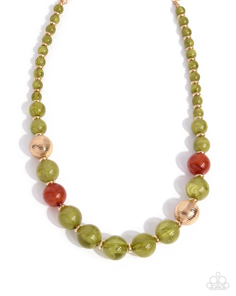 COMING SOON Paparazzi 
Style Specialty - Green Necklace