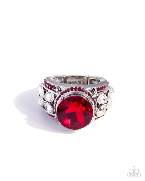 COMING SOON Paparazzi Strong Shimmer - Red Ring