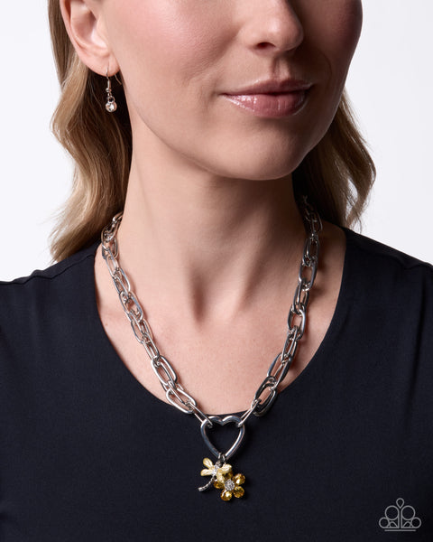 COMING SOON Paparazzi 
Dragonfly Dependence - Yellow Necklace