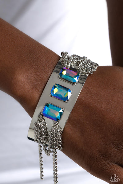 Paparazzi CHAIN Showers - UV Multi Cuff Bracelet