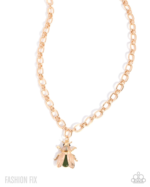 Paparazzi Sophisticated Novelty Necklace and Creative Novelty Earring Set