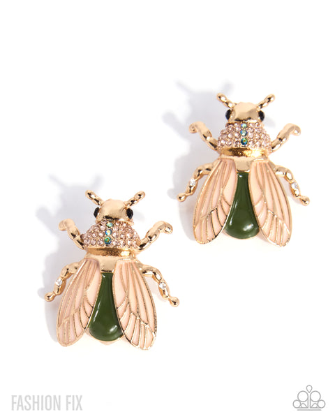 Paparazzi Sophisticated Novelty Necklace and Creative Novelty Earring Set