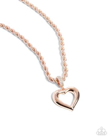 Admirable Academy Necklace Rose Gold