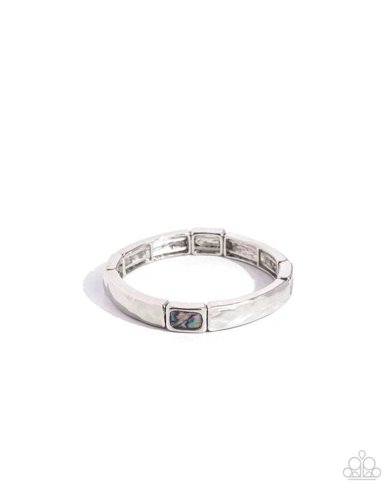Paparazzi Admiral Abalone Bracelet Blue